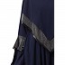 Designer Cape abaya- Navy Blue Designer Cape abaya- Navy Blue